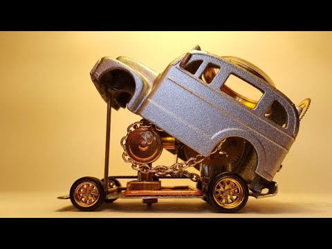 School Busted SteamPunk Custom Hot Wheel