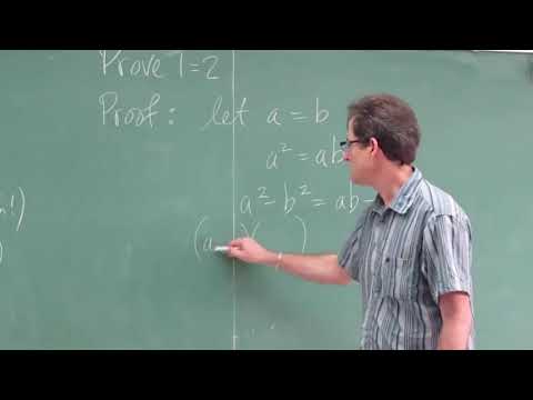 Proof 1=2