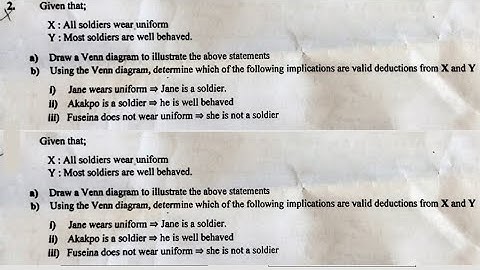 CTVET/NABPTEX 2023 Mathematics Paper 2 Questions 2 Logical Reasoning