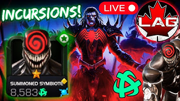 Summoned Symbiote Returns! Incursions Zone 30 Push! 120k Subscriber Celebration! Come Hangout! -MCOC