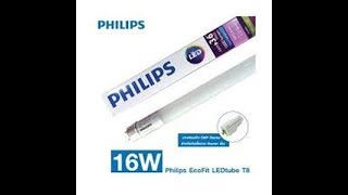 Video tutorial ini sengaja di buat untuk mengetahui cara pemasangan lampu jenis TL LED merk Philips.. 