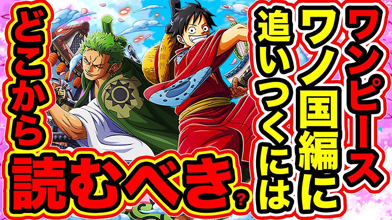 ワンピース 祝 最新刊96巻 ワンピース離れた 知らない方がワンピースワノ国編に追いつくにはどこから読むべき One Piece Youtube