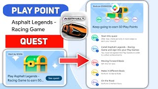 Asphalt Legends - Racing Game Play Point Quest ।। How To Complete Play Point Quest 2026 screenshot 5