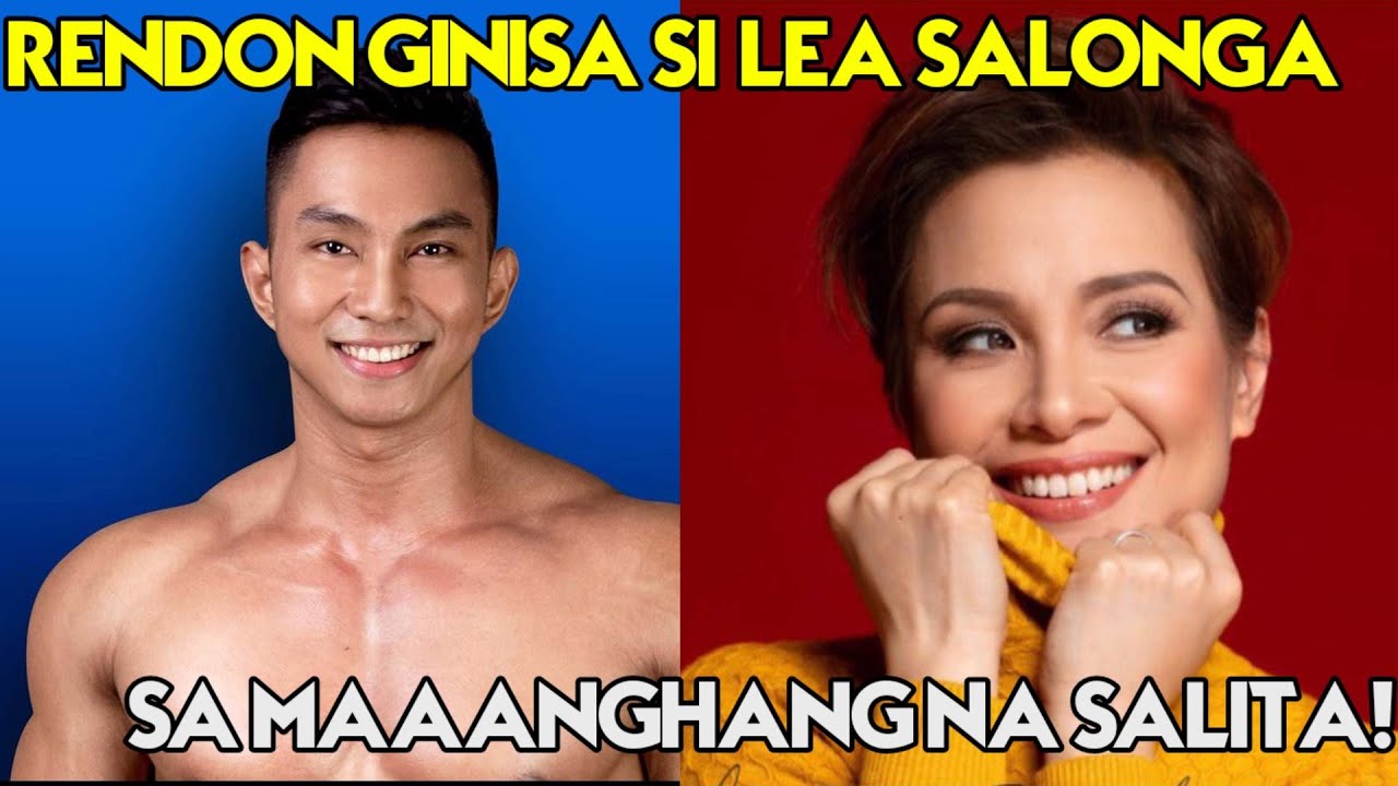Si Rasel Solonga RENDON GINISA SI LEA SALONGA SA MAAANGHANG NA SALITA. - YouTube