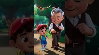 grandfather, jojo and dinosaur adventure #shorts #usa