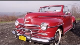 My Parents' First Car - 1948 Plymouth convertible