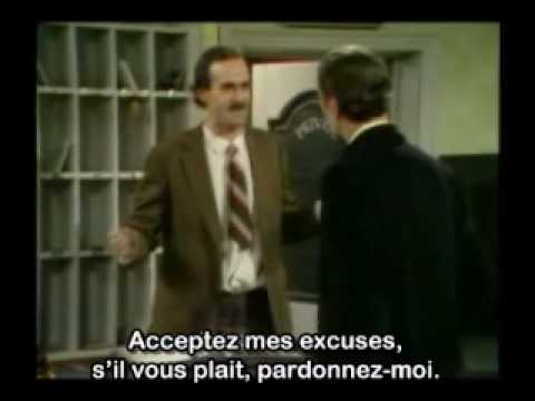 Fawlty Towers Squence Sous-titrage anglais franais 1