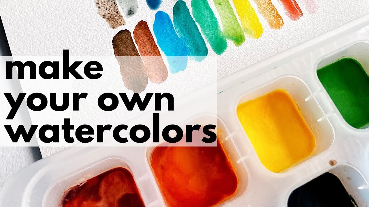 How To Make Your Own Watercolors? Tips And Hacks - Beebly's