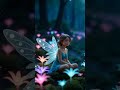 Enchanted Fairy In Moonlit Bioluminescent Forest Magical 4K Fantasy Scene