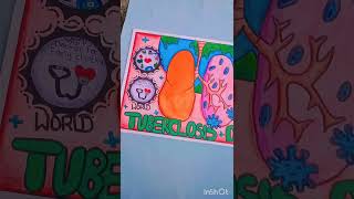 tuberculosis poster making #trendingsong #song #postermaking #poster #tuberculosisspeech #craft #diy