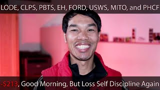 2021-02-17 Trading Journal LODE, CLPS, PBTS, EH, FORD, USWS, MITO, and PHCF