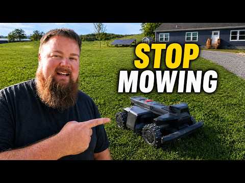 Can I Finally Stop Mowing Our Huge Yard? | Navimow X450 Review