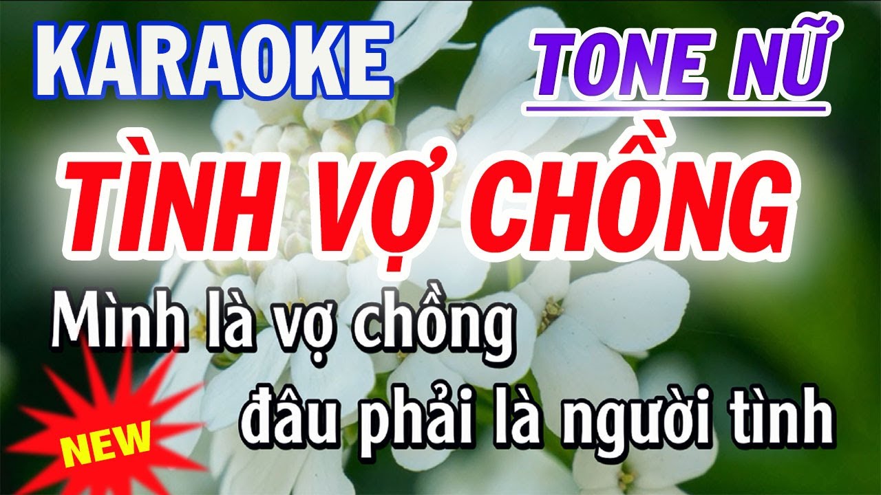 Tình Vợ Chồng Karaoke - Tone Nữ - ST Lâm Thái Bảo