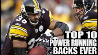 Top 10 Power Running Backs in NFL History