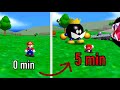 Tout peut apparaitre chaque seconde dans mario 64