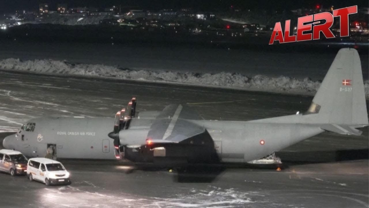 Danish Air Force Plane Lands In Nuuk, Greenland To Boost Military Presence | ALERT News