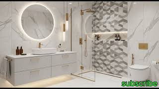 +100 Modern Small Bathroom Design Ideas 2026 | Stylish Shower Boxes, Washbasin &amp; Tile Trends P2