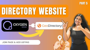 #5 Deelnemen & Vermeldingspagina toevoegen | Hoe maak je een directorywebsite met behulp van Oxyg...