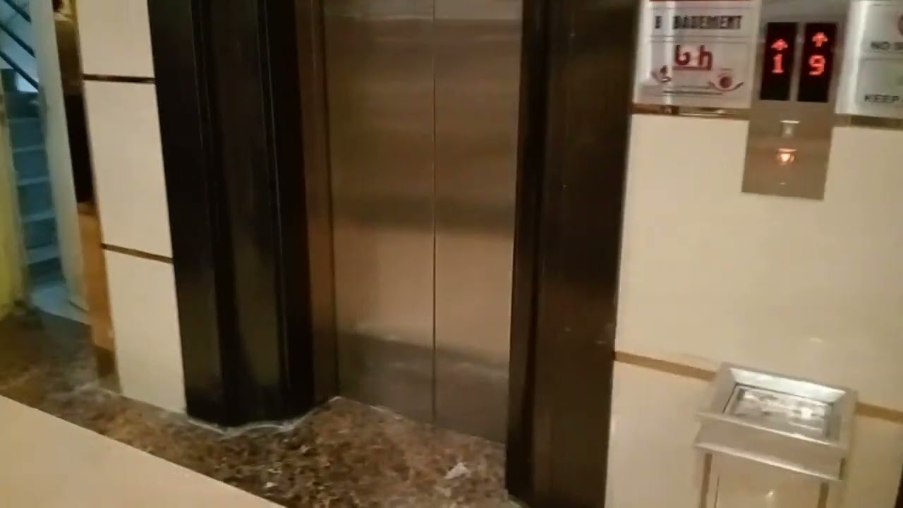 Pillar Traction elevator at Batam city hotel Batam center (Right)