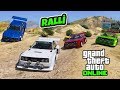 Ralli Arabalar ile Zorlu Parkurda Yarışıyorum  - GTA 5 Online