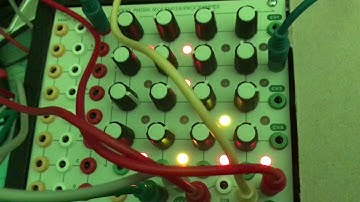 Modulating Science: first session with a TipTop Audio Z8000 Matrix Sequencer