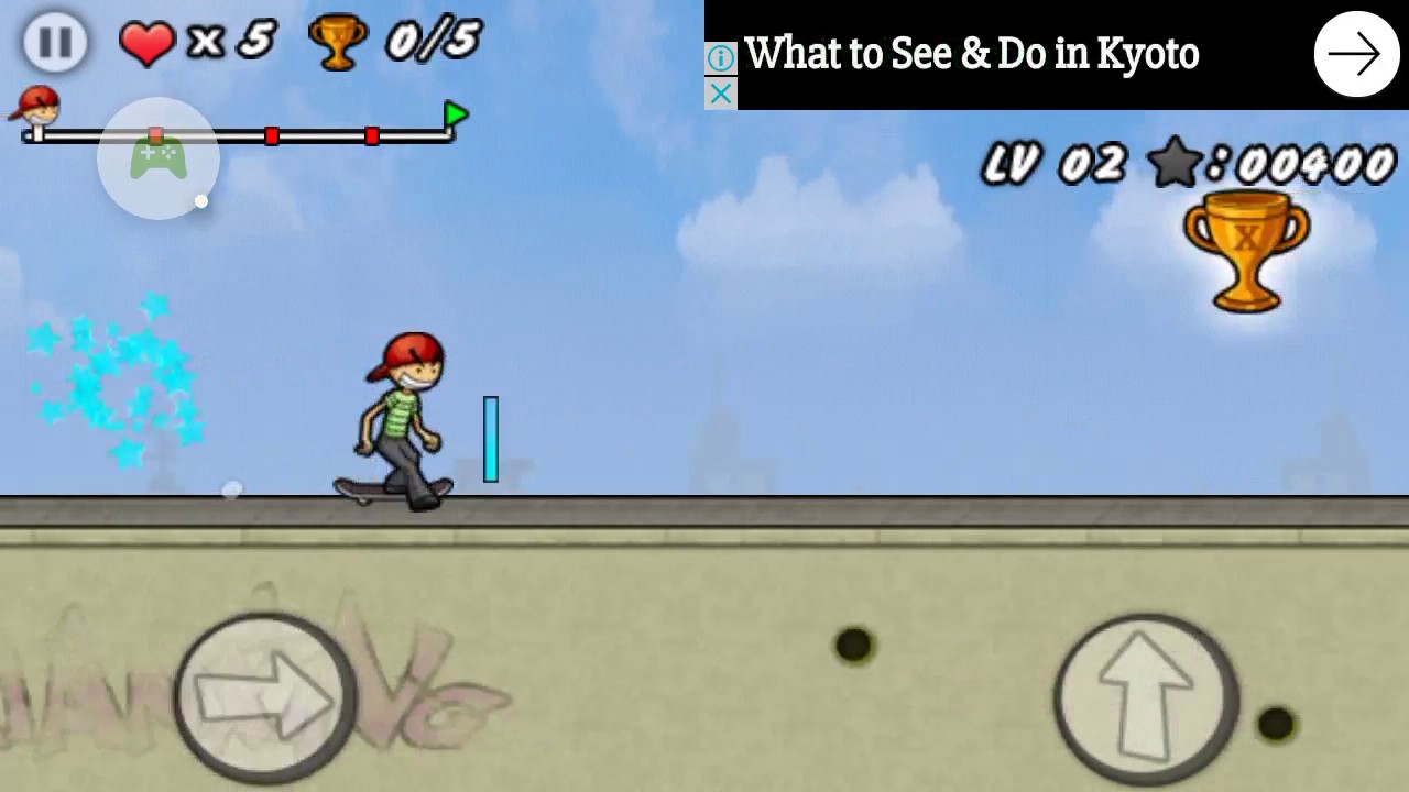Skater Boy - Game Play Android - Level 2