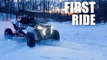 RZR TURBO S FIRST RIDE!!! THIS THING RIPS
