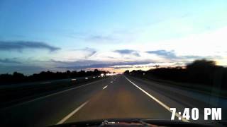 Driving Across America - Ohio to Utah - HD 50 fps Time Lapse