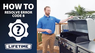 Lifetime Smoker Grill Combo | How to Resolve Error Code 8