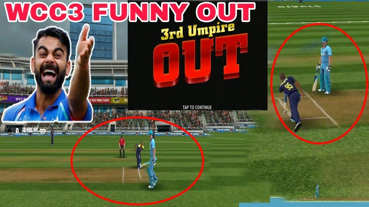 Wcc3 Funny Run Out🤩