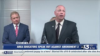 Kentucky educators speak out against Amendment 2