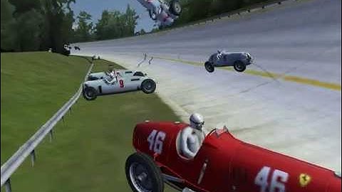 RFactor - Physics Fail w/1937 Grand Prix cars