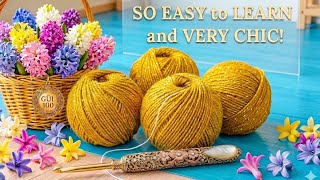 This gorgeous crochet pattern is versatile! 😍 Comfortable, easy, and stunning!
