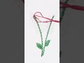 Beautiful flower hand embroidery design | #shorts  #embroidery #art #flowers