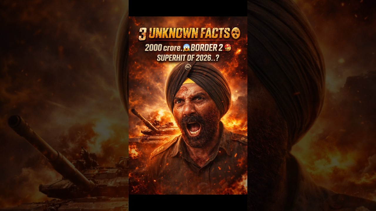 BORDER 2 SECRET FACTS 😱🔥 || 2000 CRORE SHOCKING TRUTH..💯 
