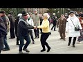 Девочка в платье из ситца!!!Танцы,парк Горького,март 2021.