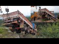 Heavy Load Ashok Leyland Truck Accident on HairPin Bend Rescue Operation Help of Two Crane