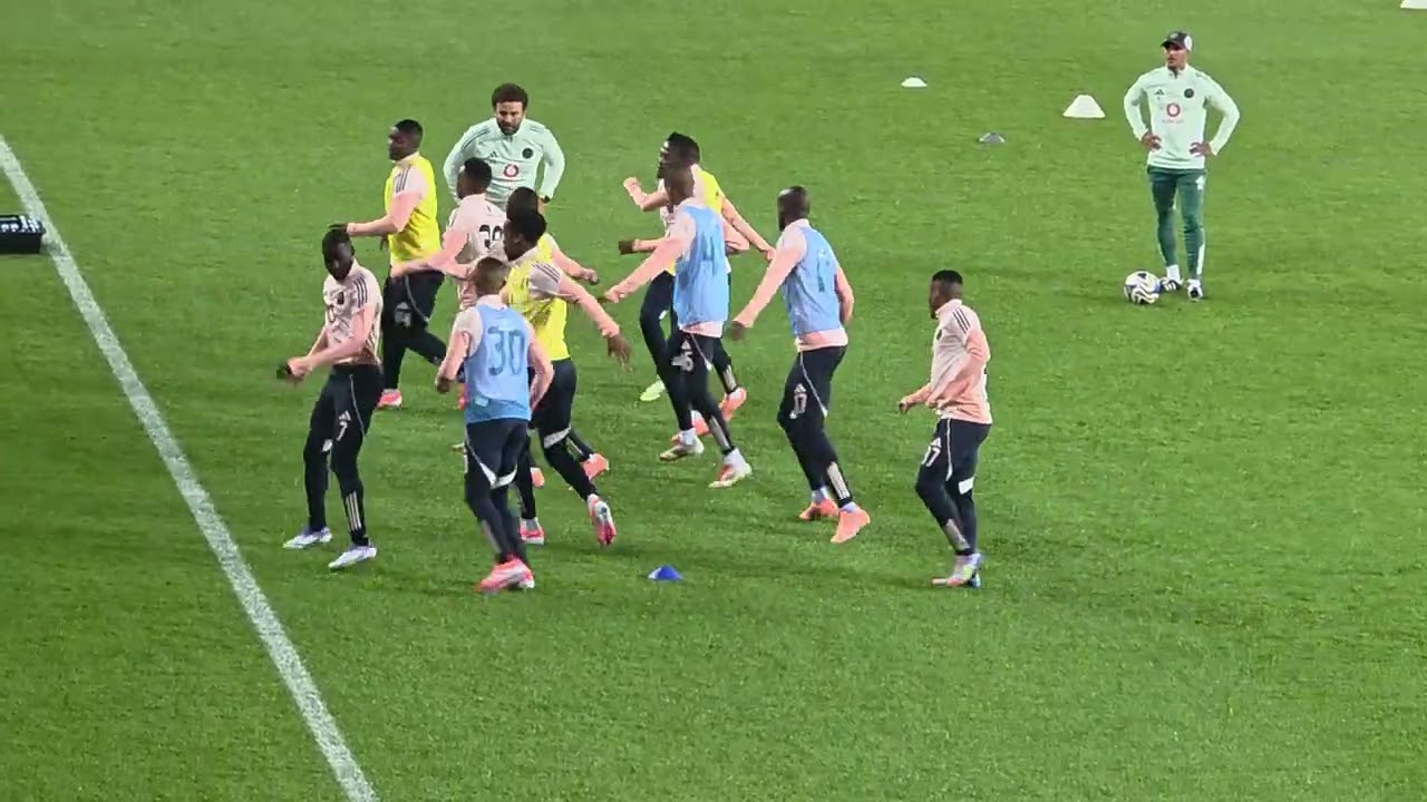 Orlando pirates training Samsung s25 Ultra. Pls subscribe 