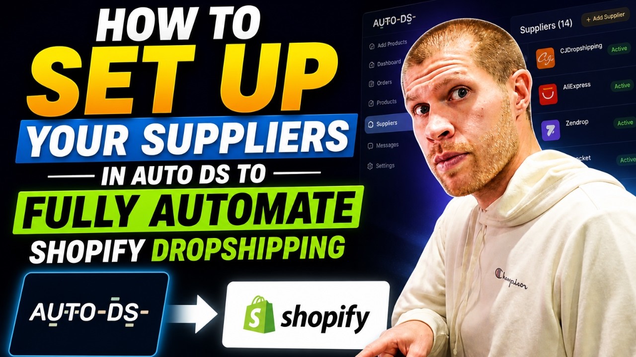 How To Set Up Your Suppliers in Auto DS to Fully Automate Shopify ...