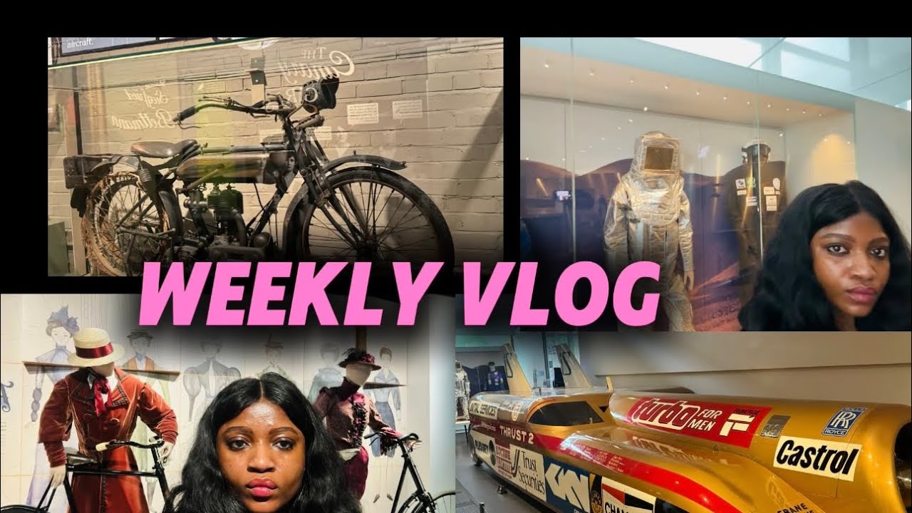 WEEKLY VLOG| A DAY AT THE COVENTRY TRANSPORT MUSEUM 