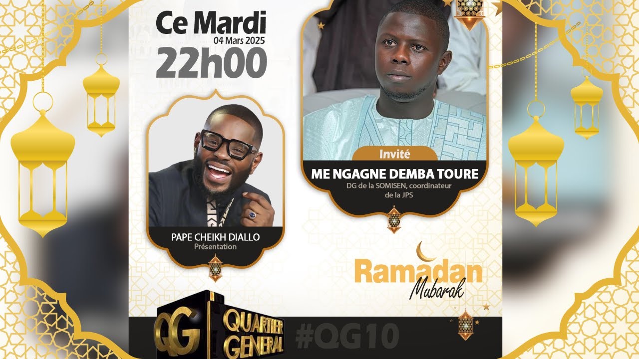 🚨TFM LIVE: Quartier Général du 04 Mars 2025 avec Pape Cheikh Diallo - Invité : Me Ngagne Demba TOURÉ