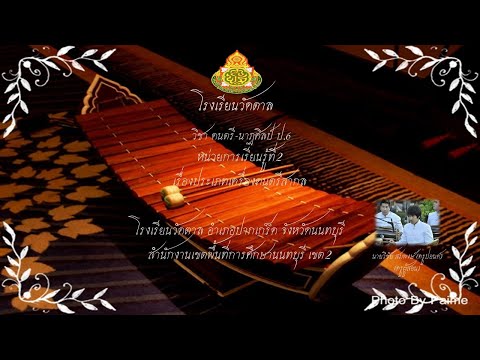 วิชาดนตรี นาฏศิลป์ ป 6 เรื่องประเภทเครื่องดนตรีสากล