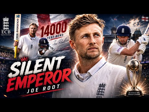 Biography Joe Root Becomes First English Batter to 14000 Test Runs | Silent Emperor 👑