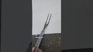 A Before And After Of A Fork Jake Refurbished For A Customer