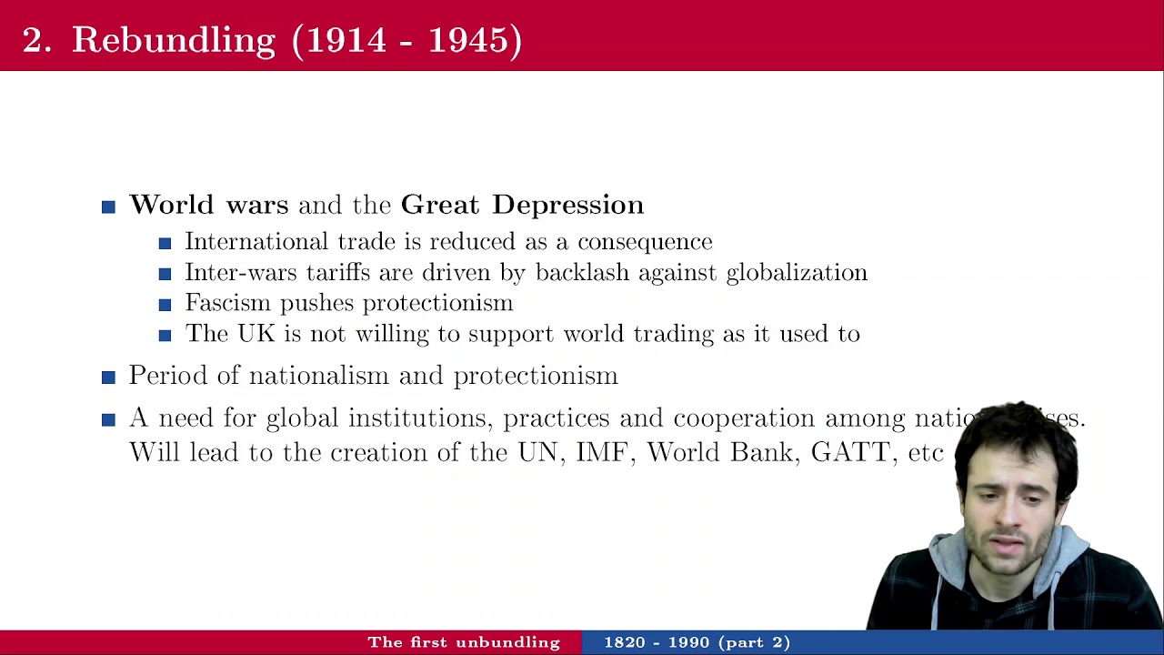 Lecture 4 - The first unbundling (part 2)