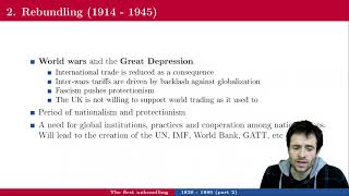 Lecture 4 - The first unbundling (part 2)