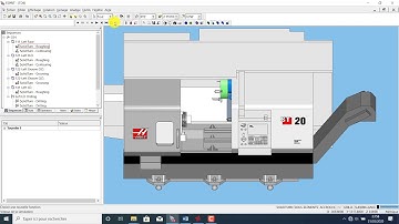 Tuto Manual Programming #5 Machine Tools - Milling & Turning - HAAS ESPRITCAM – CIMCO - Simulation