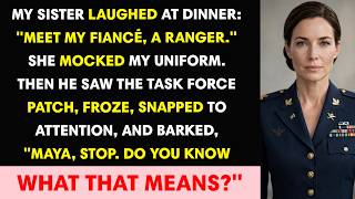 My Sister Laughed At Dinner: Meet My Fiancé, A Ranger. She Mocked My Uniform. Then He Saw The Task