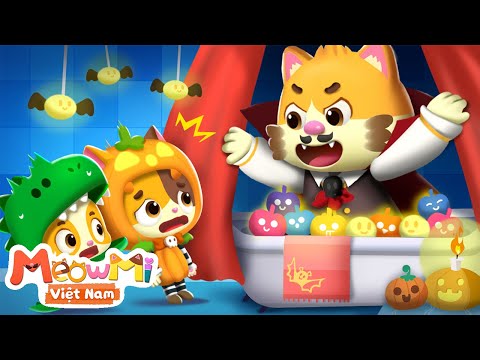 Em bé Halloween Baby Shark | Lễ hội Halloween | Nhạc thiếu nhi | MeowMi Gia đình những chú mèo