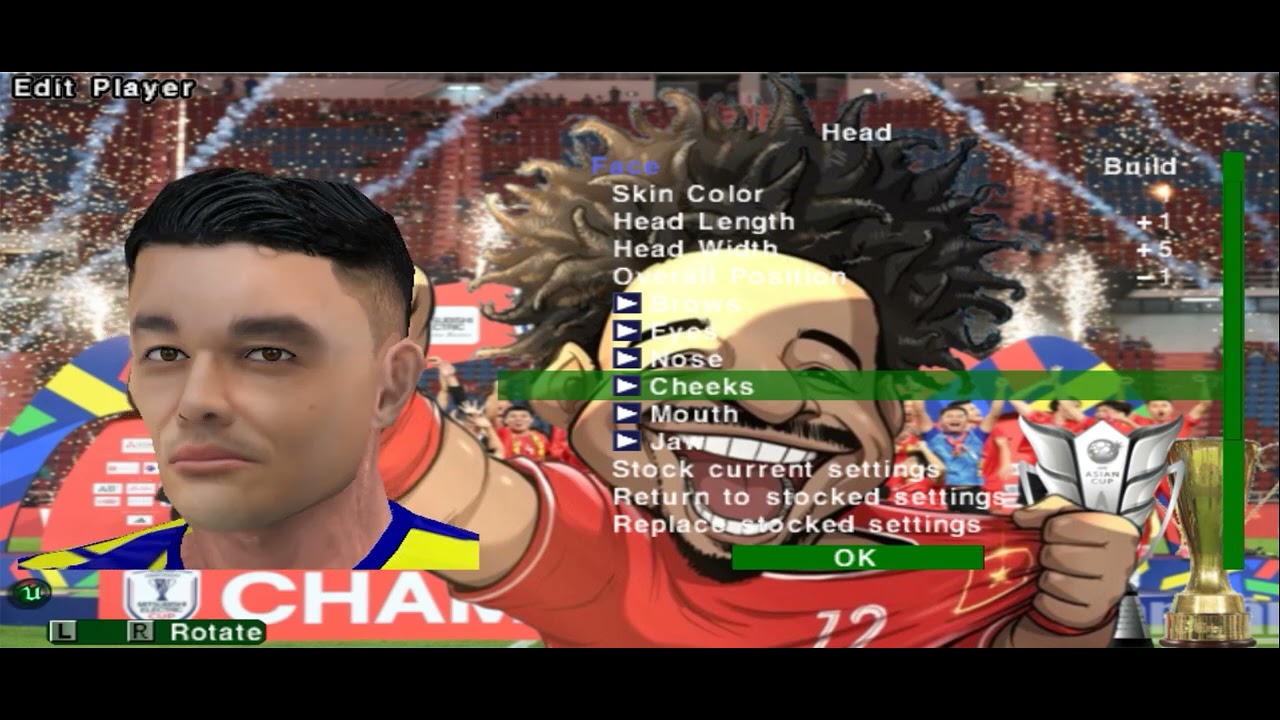 Patrick Le Giang faces pes PSP 